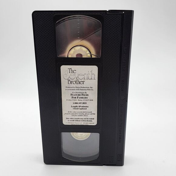 The Seventh Brother (Christian Animated) - VHS Feature Films Families Values - Picture 3 of 5